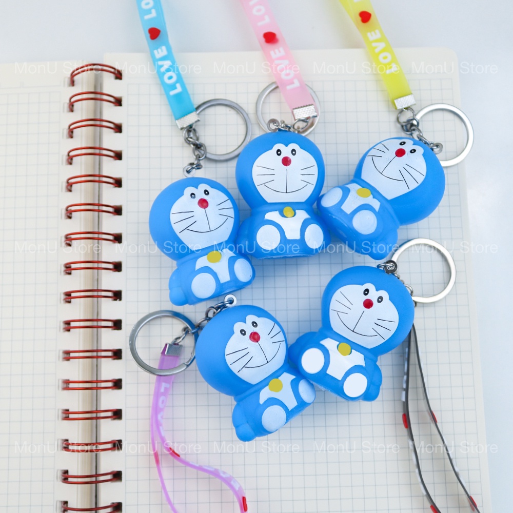 Móc khóa hình DORAEMON DOREMON dễ thương cute có kèn kêu bíp bíp MON0196 TooYoo