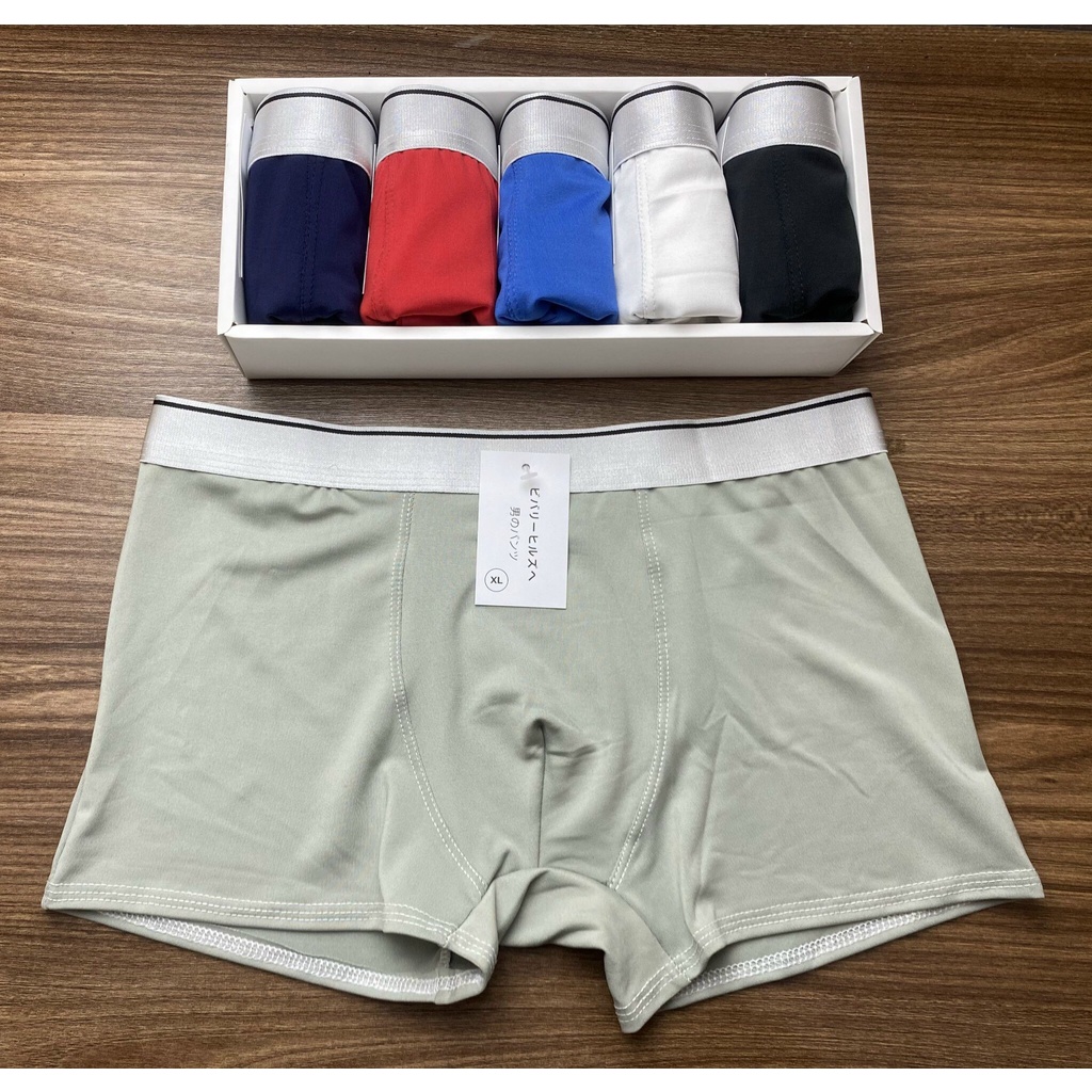 [Hộp 4 quần] quần lót nam màu NGẪU NHIÊN, quần sịp đùi nam, quần lót nam, quần xì nam, quần boxer nam, quần sịp đùi nam