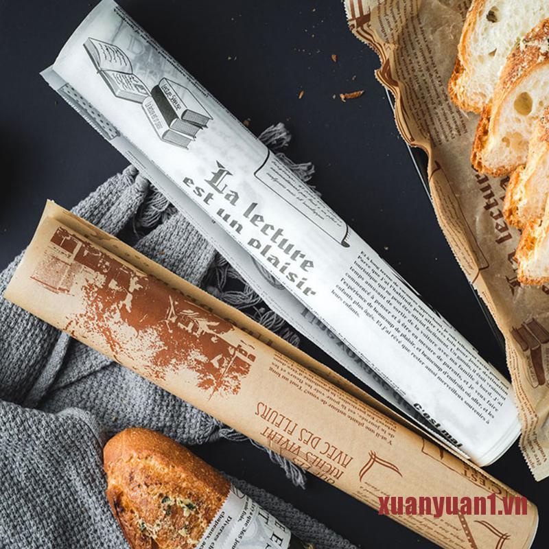 Giấy Thấm Dầu Gói Bánh Sandwich Tiện Dụng