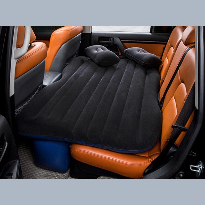 Đệm Hơi Ô Tô - Nệm Hơi Ô Tô [HÀNG CAO CẤP] Chất Nhung Êm Mịn - Tặng Kèm Bơm Điện và 2 Gối