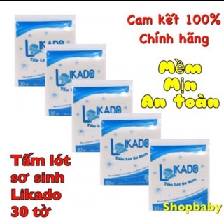 Tấm lót em bé Likado dùng làm khẩu trang