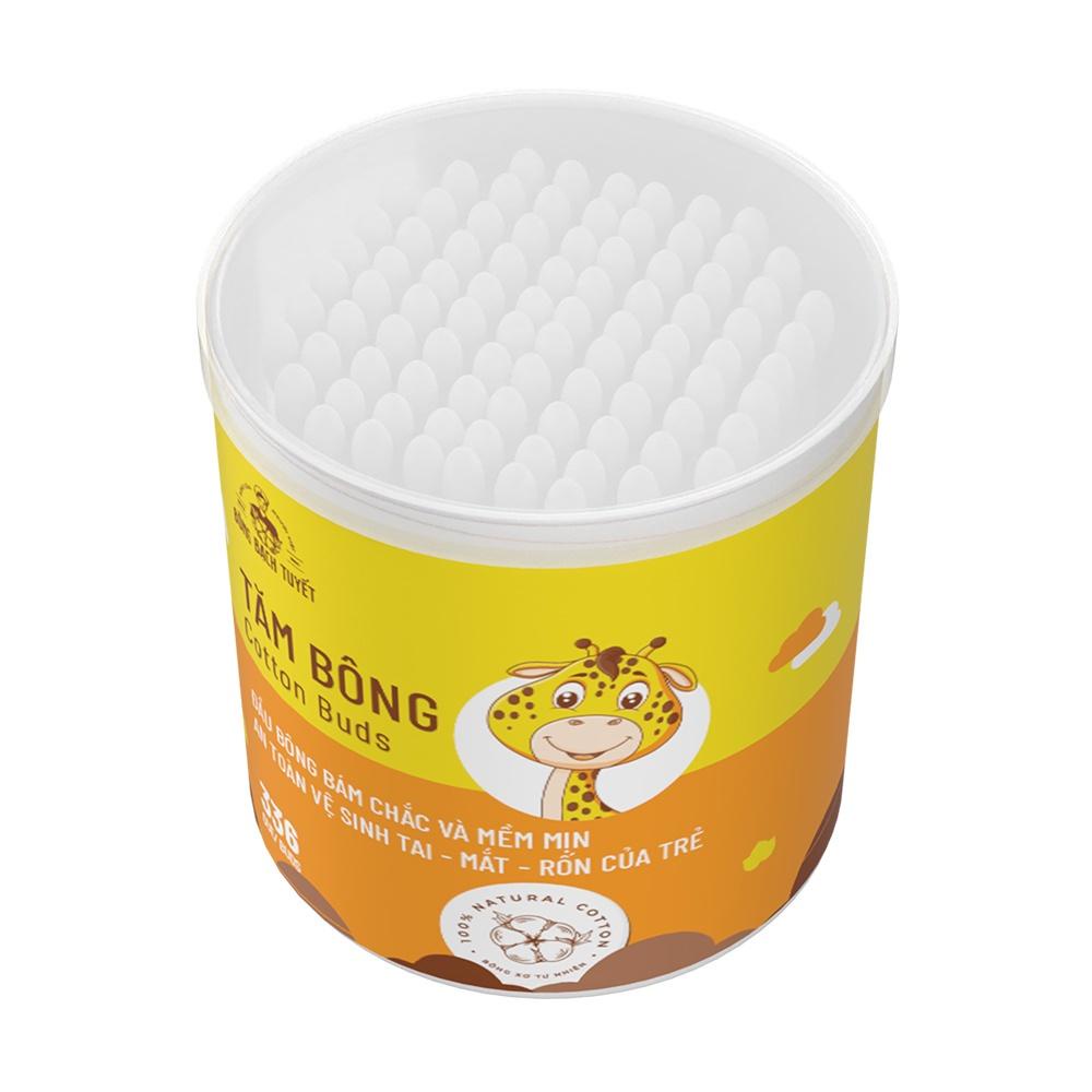 Combo 3 Hộp Tăm bông trẻ em Bông Bạch Tuyết