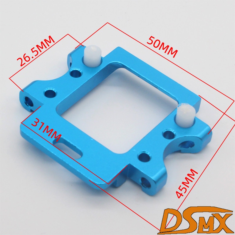 Đế visai nhôm cầu sau cho xe điều khiển HSP 1/10 - HSP 102061