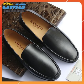 Giày Lười Nam Cao Cấp. Đế Full Đen Nhập Khẩu Mã GL05