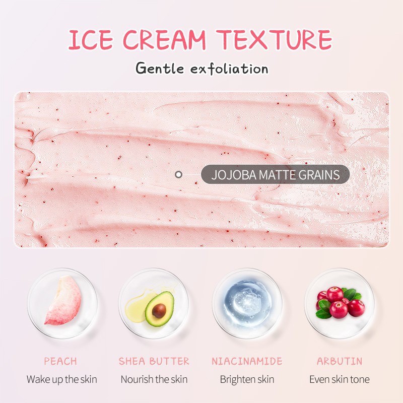 Kem Tẩy Tế Bào Chết Hương Đào 100g cho mặt và body | BigBuy360 - bigbuy360.vn