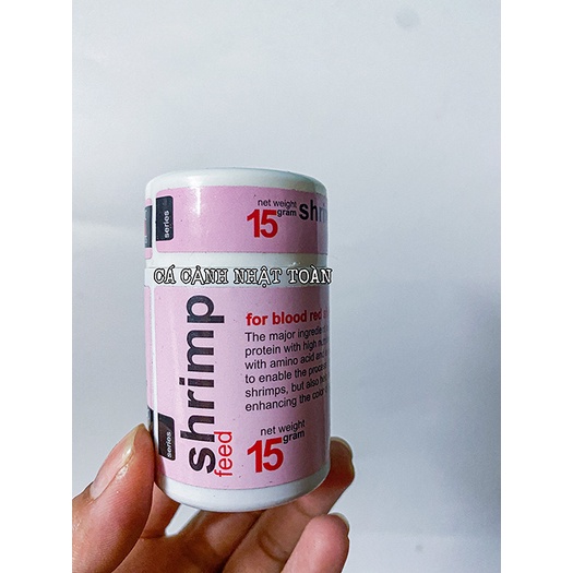 THỨC ĂN DINH DƯỠNG CHO TÔM TÉP CẢNH THỦY MỘC 15G