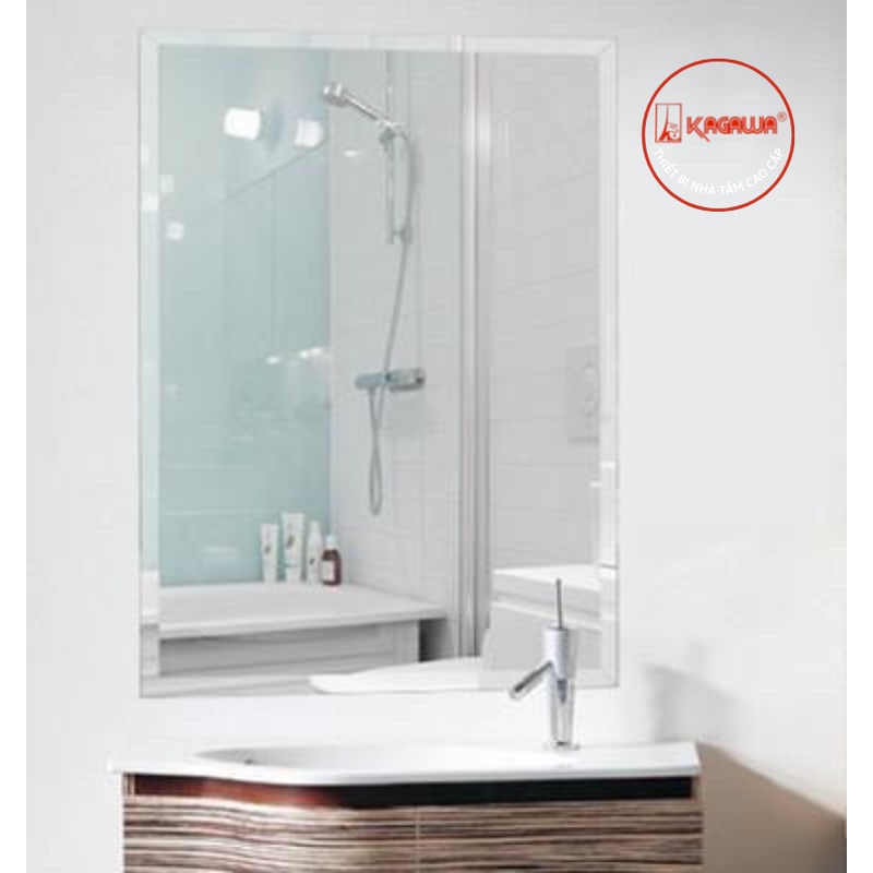 TPHCM Gương soi treo tường nhà tắm cao cấp 45x60