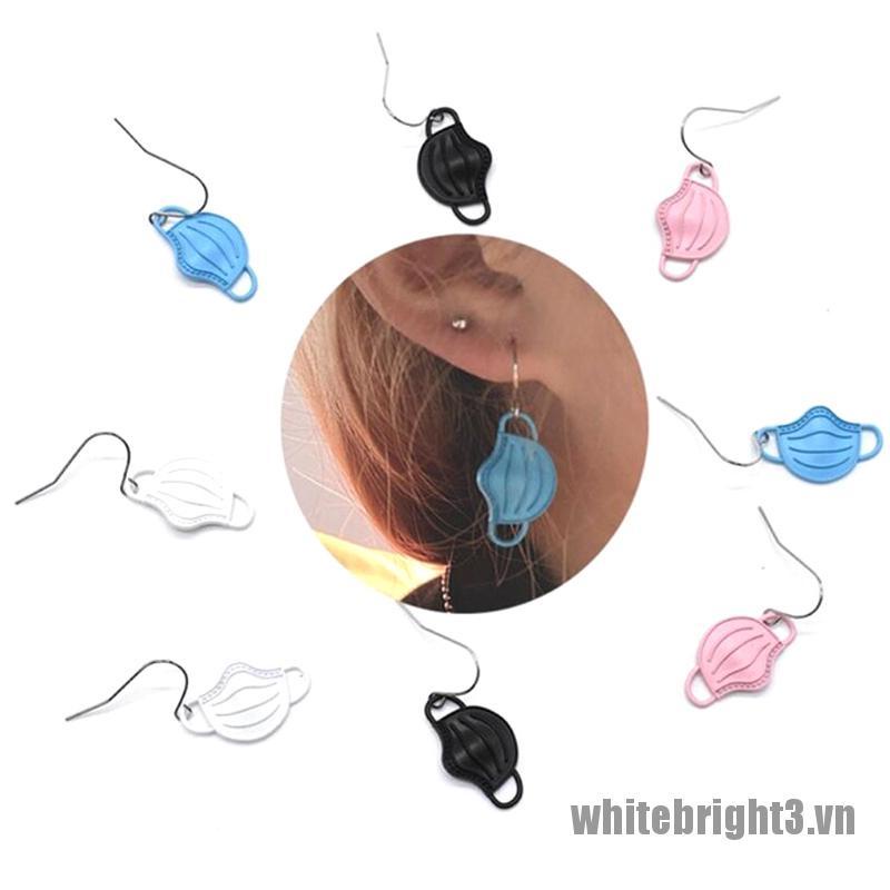 Bông Tai Hình Mặt Nạ Sáng Tạo Thời Trang Dành Cho Nữ