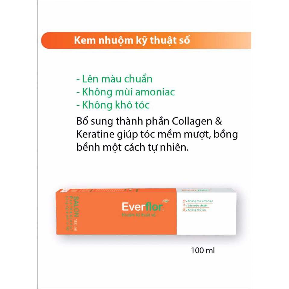 Kem nhuộm Everflor 100ml