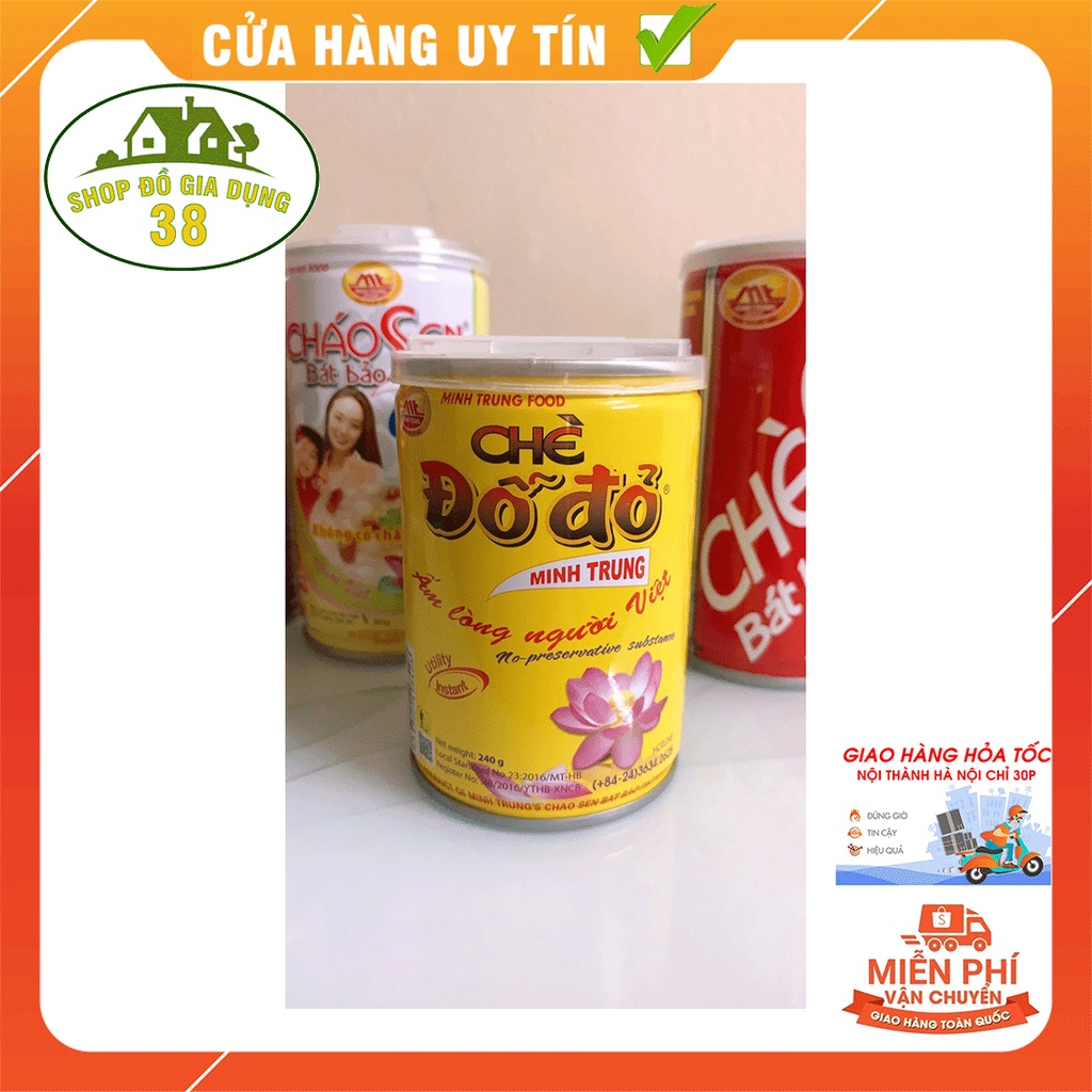 Chè Đỗ Đỏ Minh Trung - Chè Ăn Liền - Không Chất Bảo Quản 240g