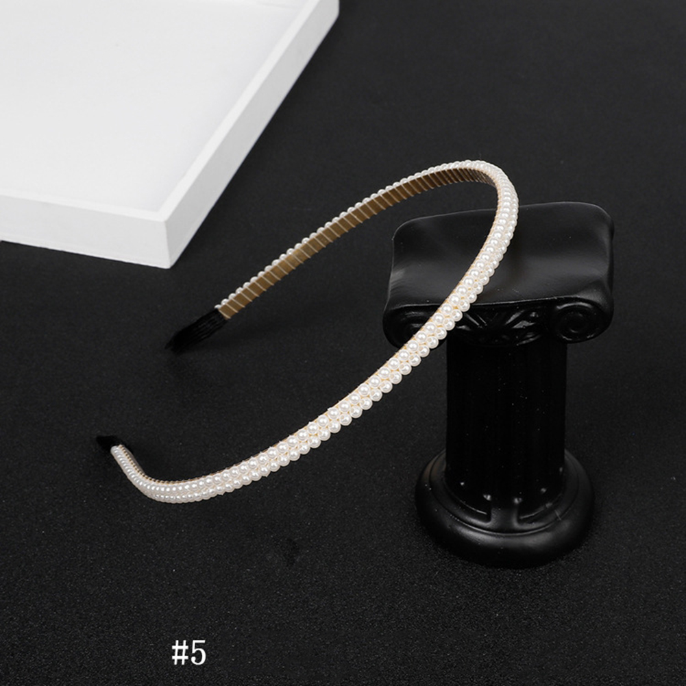 1 Cài Tóc Đính Ngọc Trai Nhân Tạo Thanh Lịch Cho Nữ