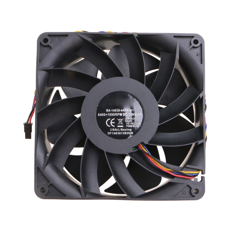 Set 4 Quạt Tản Nhiệt Công Suất Cao 6000 RPM 12V 43 2W R4-14038 - 64PK-B1