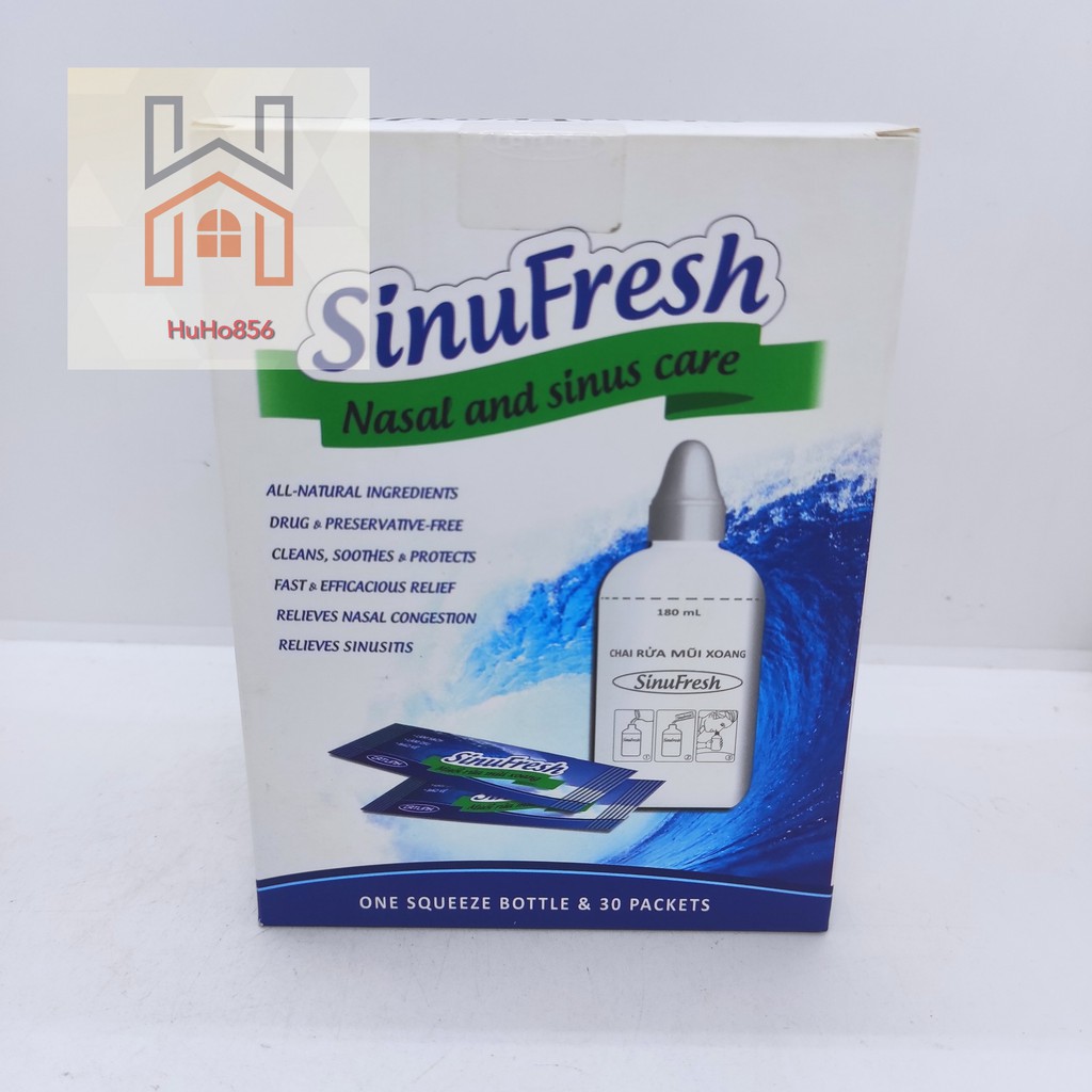 Nước rửa mũi xoang Cát Linh Sinufresh