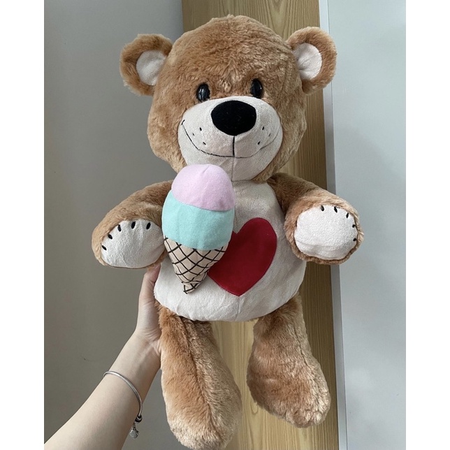 SALE Gấu Bông gấu trái tim Boof Suzy’s zoo tem Sega Nhật 55cm thú nhồi bông đồ chơi lông mềm mịn mượt teddy bear Disney