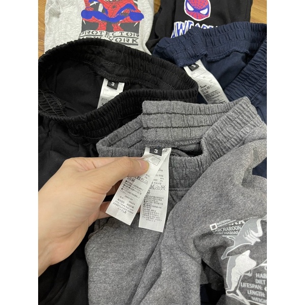 QUẦN DÀI COTTON BÉ TRAI SIZE ĐẠI 14 ĐẾN 46KG