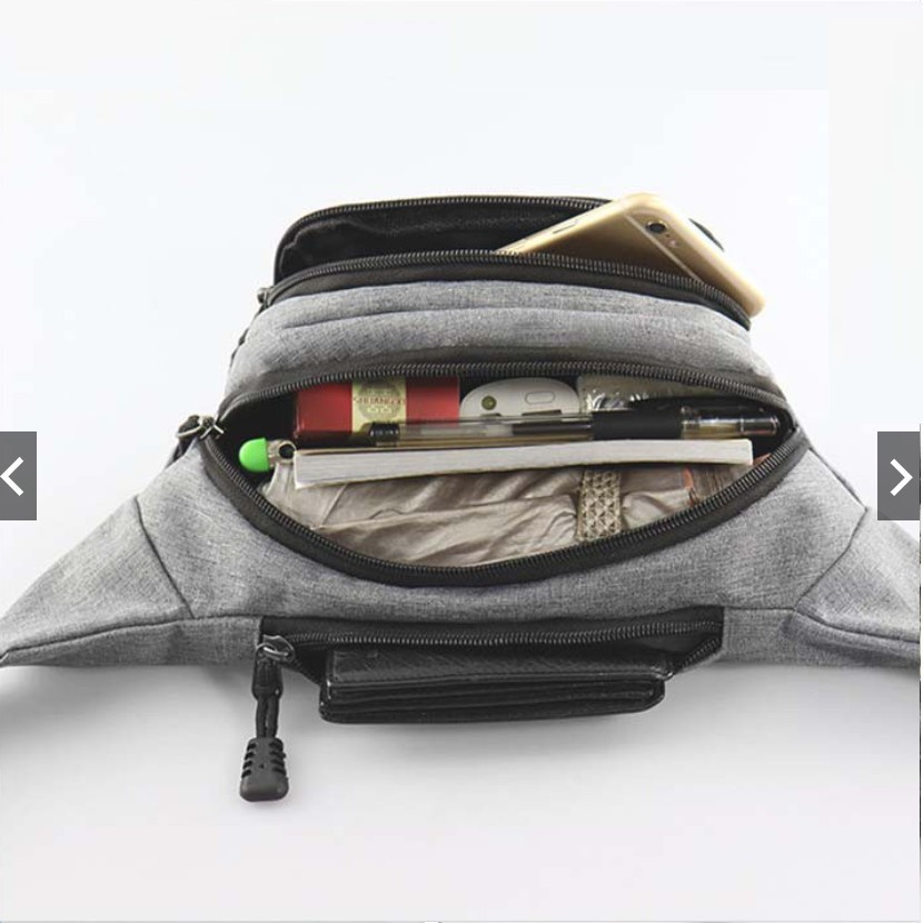 Túi Đeo Hông Đeo Bụng Đeo Chéo Cao Cấp Nhiều Ngăn (Vsta) | BigBuy360 - bigbuy360.vn