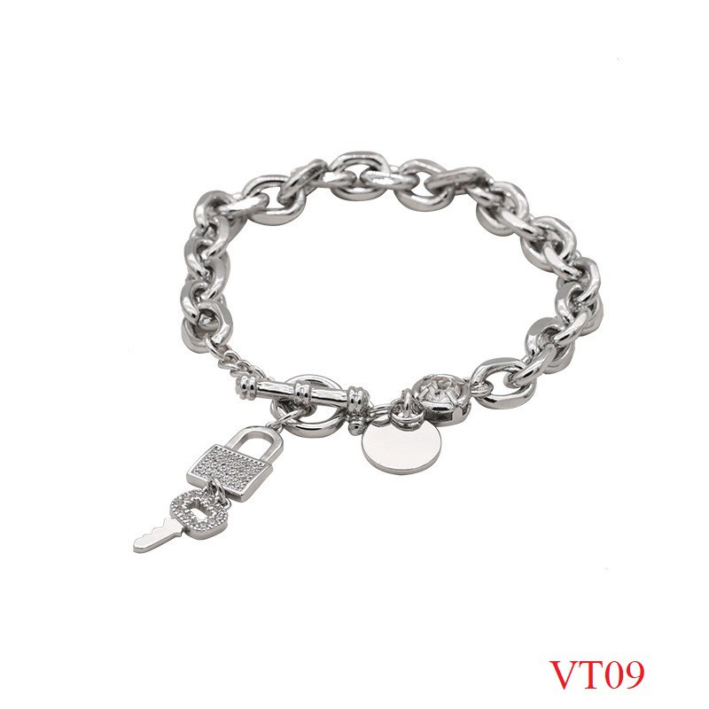 Vòng tay charm chìa khóa VT09 xinh xắn Maycorner