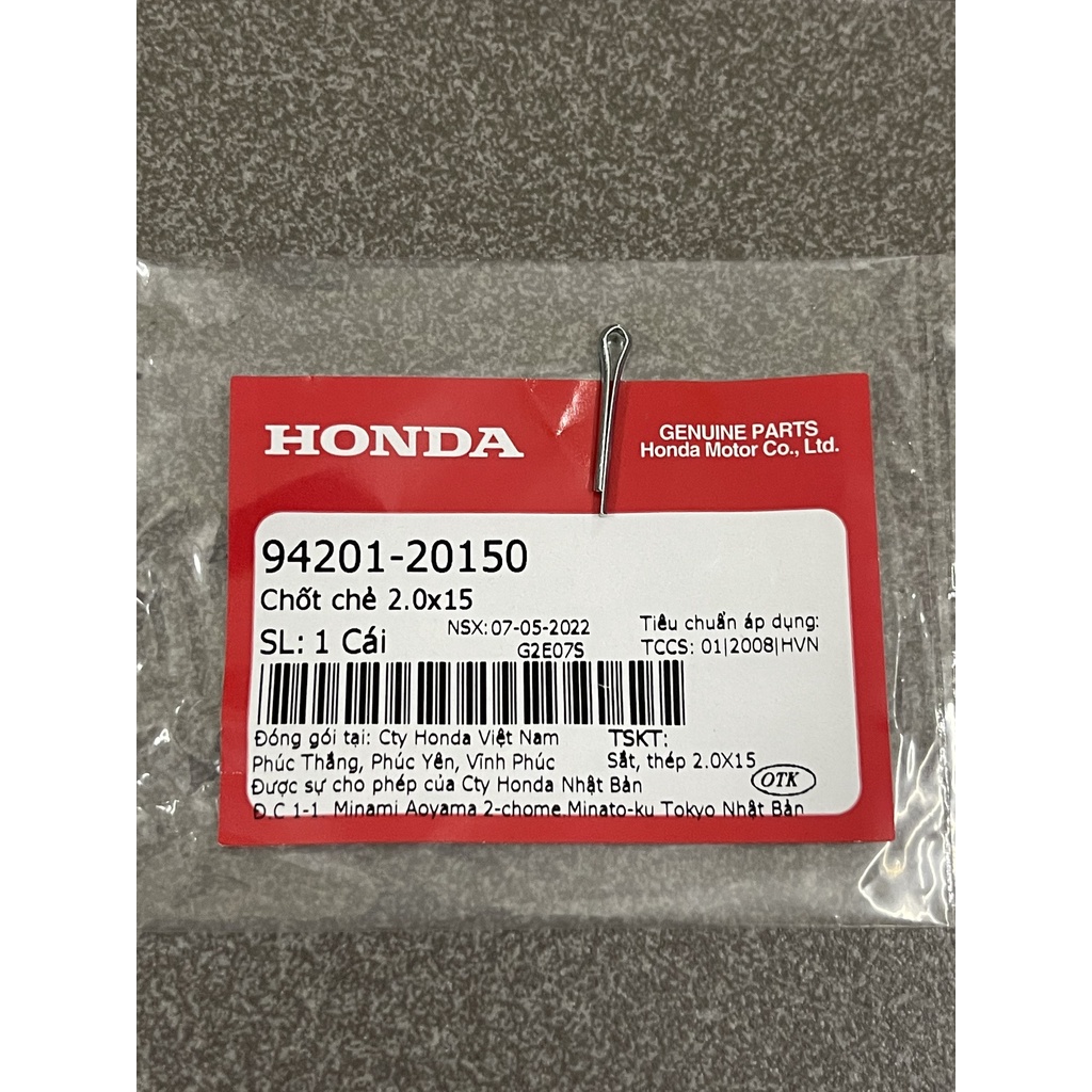 Chốt chẻ pát tăm bua xe Future 2 Future Neo Future X Future mập Future Led hàng chính hãng 9420120150 9420116150