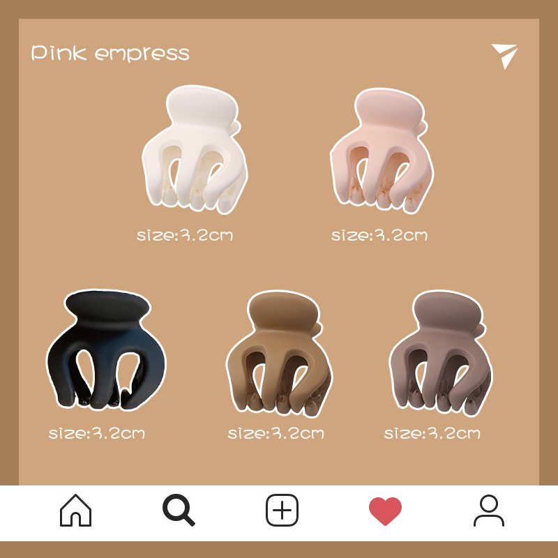 Kẹp Tóc Thiết Kế Nhỏ Nhắn Xinh Xắn Thời Trang Theo Phong Cách Hàn Quốc Cho Nữ