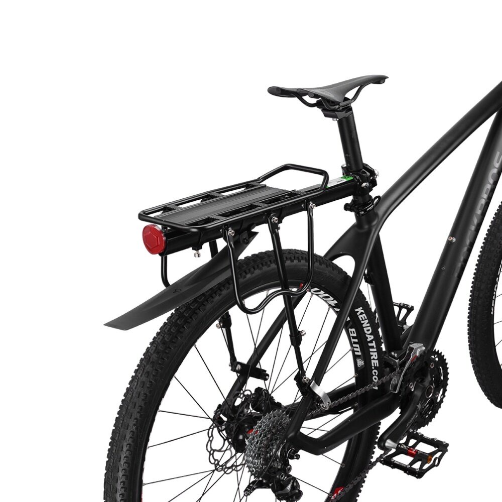 Giá để đồ ROCKBROS gắn yên sau xe đạp leo núi có tấm chắn bùn chịu tải 110-165 lb