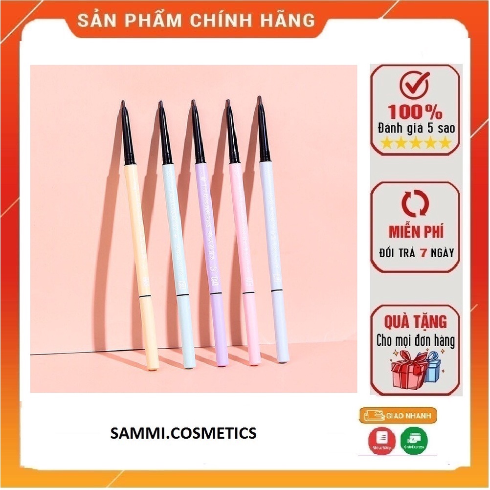 [Hàng mới về] [Chính Hãng] Bút Chì Kẻ Lông Mày Xixi Phong Cách Ngọt Ngào, Chì Kẻ Mày Xixi Kẹo Ngọt Nội Địa Trung