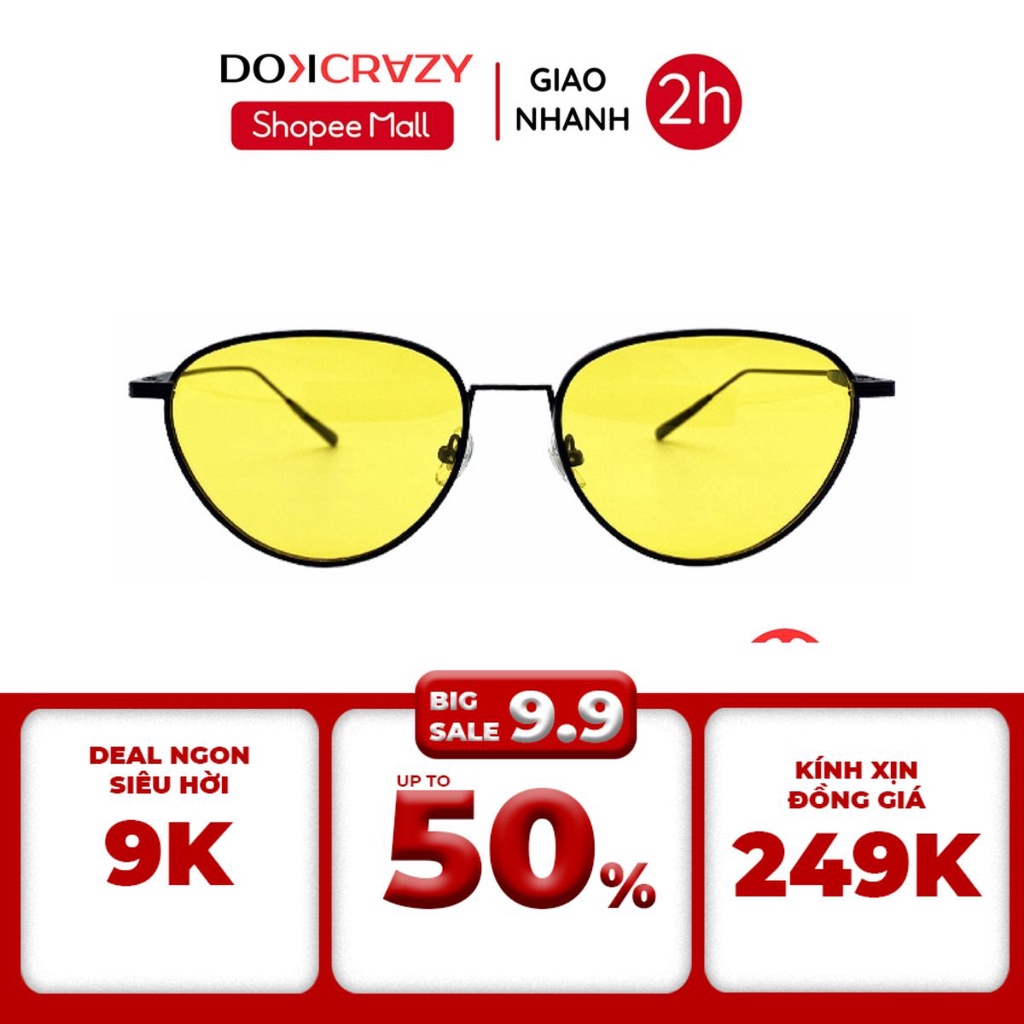 Kính mát thời trang DOKCRAZY LOGAN phù hợp nhiều dáng mặt chất liệu cao cấp