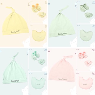 Phụ kiện sơ sinh Punchun chất cotton mềm mại thấm hút tốt Baby Born shop