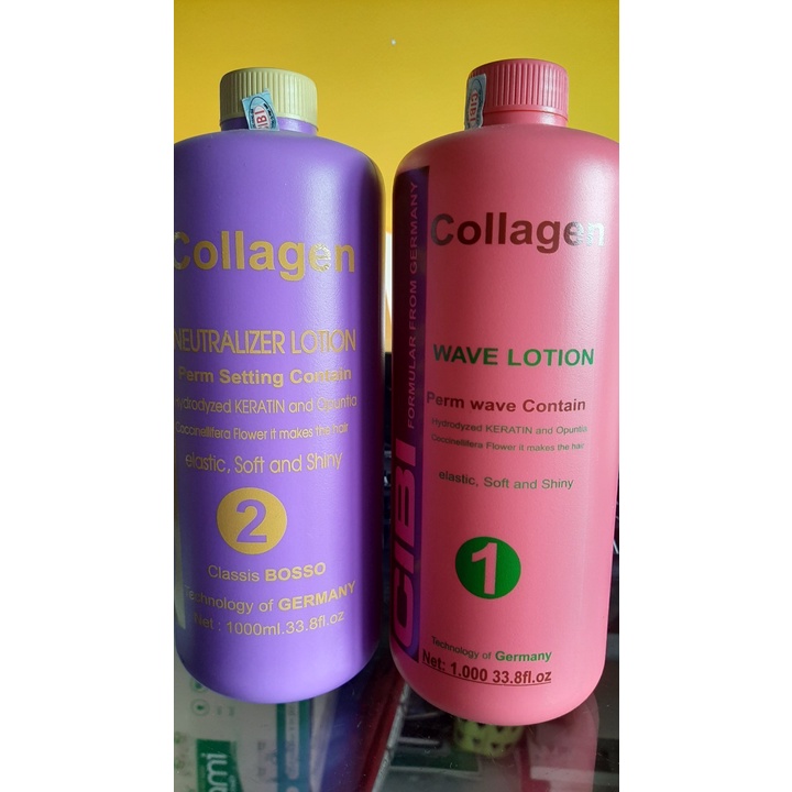 Thuốc uốn lạnh collagen Cibi 1000ml x 2