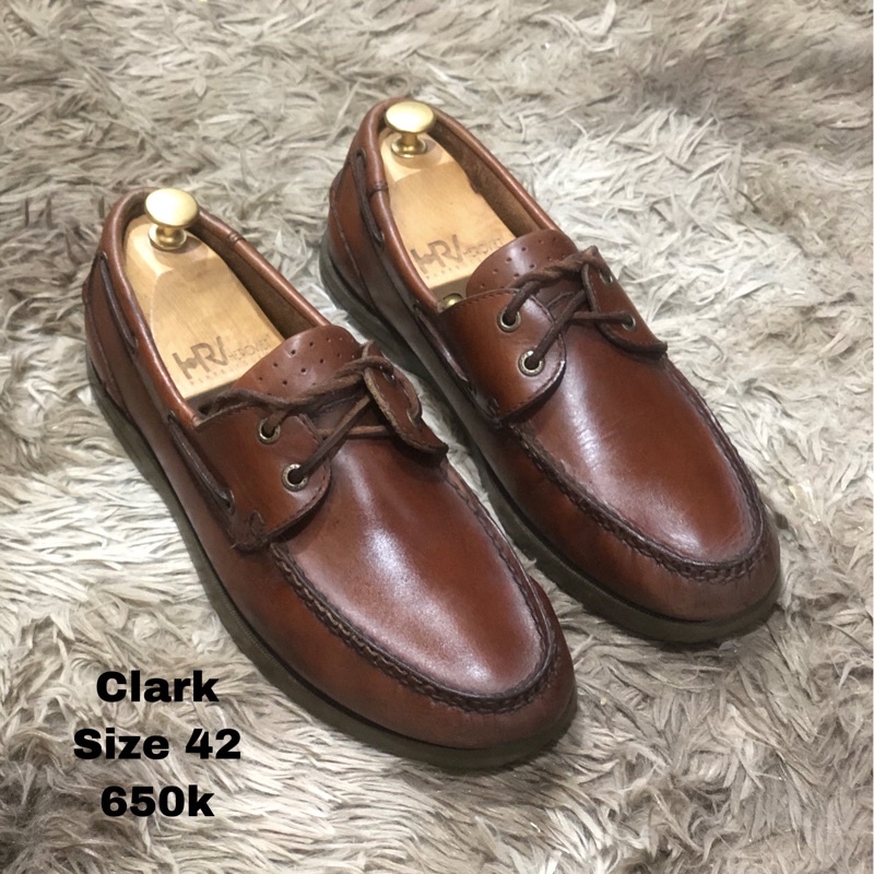 [Giày 2hand] [Size 42] [TonaShoe] Giày Boatshoe Phù Hợp Với Nhiều Phong Cách Năng Động Trẻ Trung