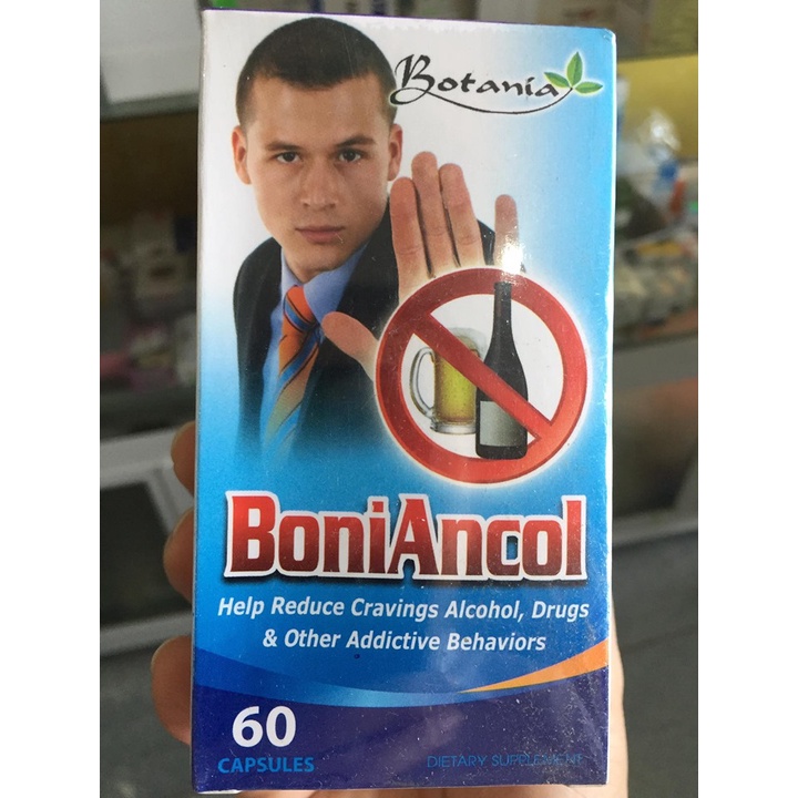 BoniAncol 60v – Giúp giải rượu bia, cai ngừa rượu bia, bảo vệ gan thận, giải độc gan