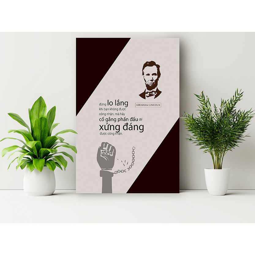 TRANH ĐỘNG LỰC - CÂU NÓI NỔI TIẾNG CỦA ABRAHAM LINCOLN