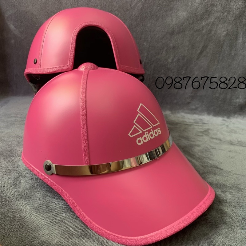 NÓN BẢO HIỂM KẾT TEM LV ❤️❤️❤️ THỂ THAO đai inox CHO NAM NỮ