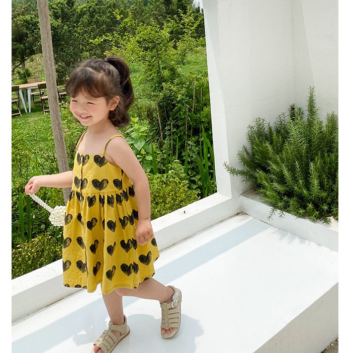 Váy mùa hè tiêu thư thời trang Hàn Quốc - Hàng Quảng Châu Cao Cấp