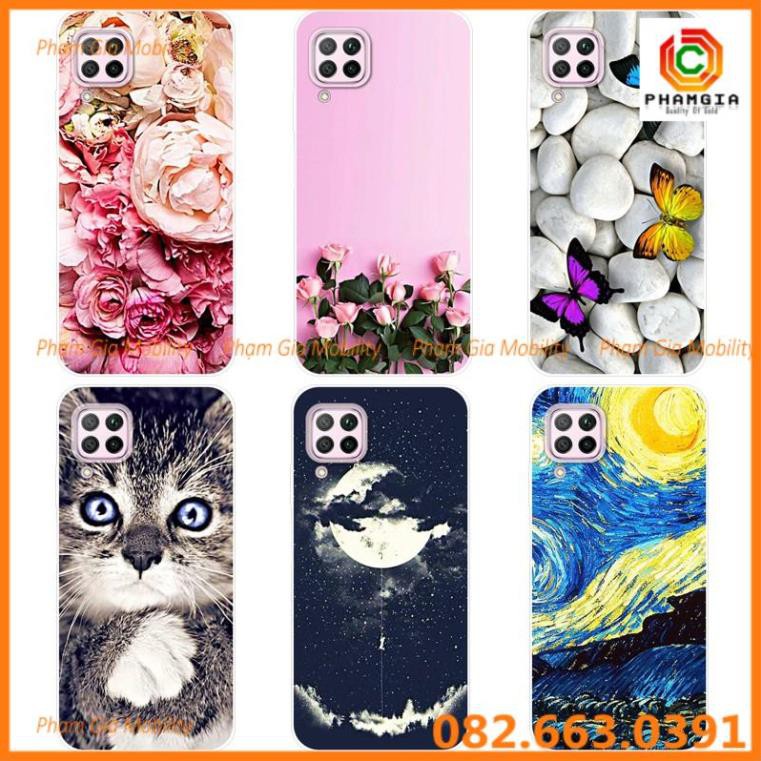 Ốp Lưng Silicone Mềm In Hình Hoạt Hình Cho Huawei Nova 7i