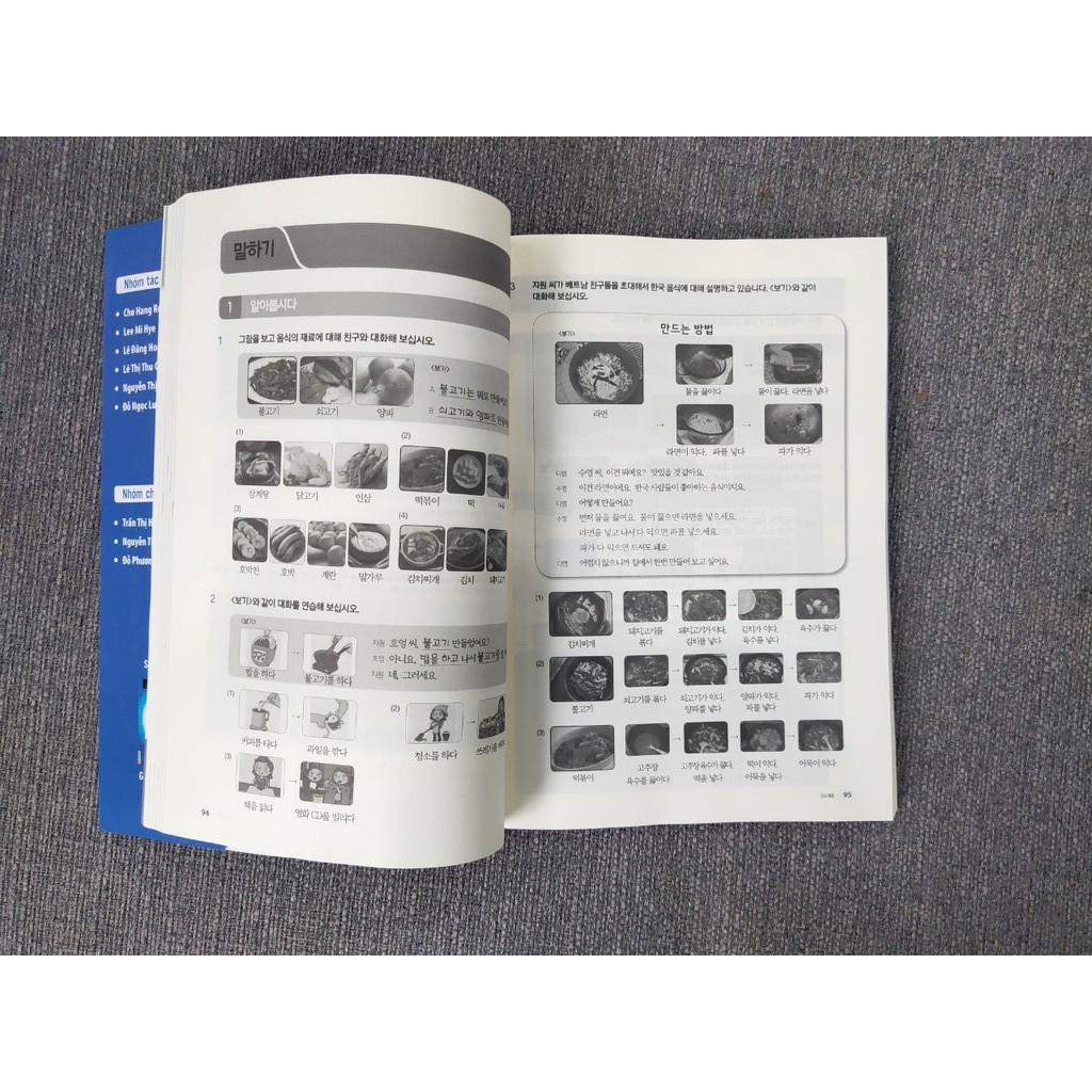 Sách - Combo Tiếng Hàn Tổng hợp trung cấp 3  – Bản đen trắng Tặng Bookmark