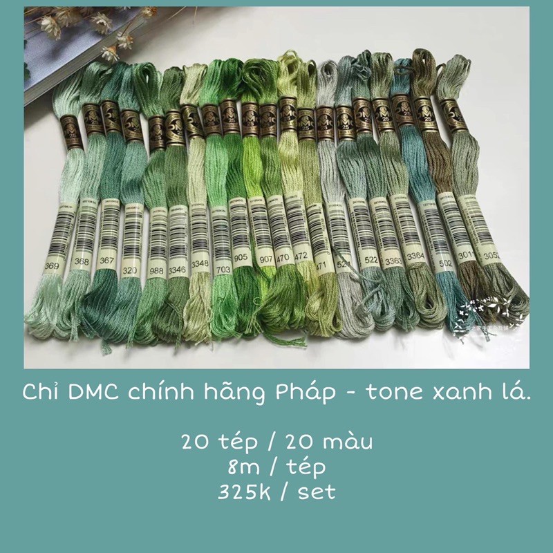 Chỉ DMC chính hãng Pháp cao cấp nhất thế giới