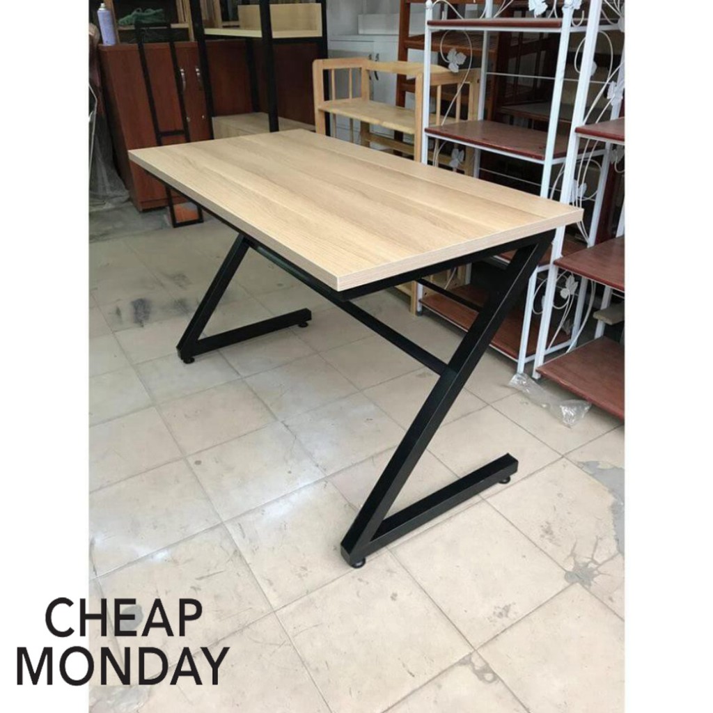 Bàn Gaming Chữ Z, Bàn làm việc, Bàn học, Chân Sắt 20x40  Mặt Gỗ 1,2m đầy đủ phụ kiện lắp ráp | BigBuy360 - bigbuy360.vn
