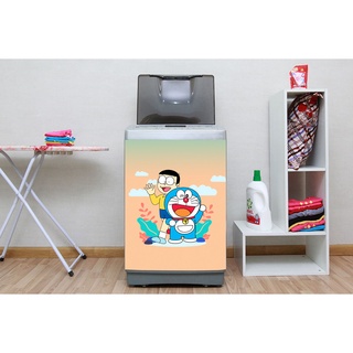 Decal dán máy giặt - Doremon 07