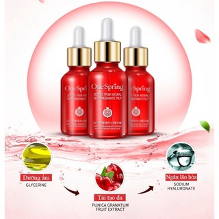 [RẺ VÔ ĐỊCH] Bộ Chăm Sóc Da Lựu Đỏ One Spring 4 Món