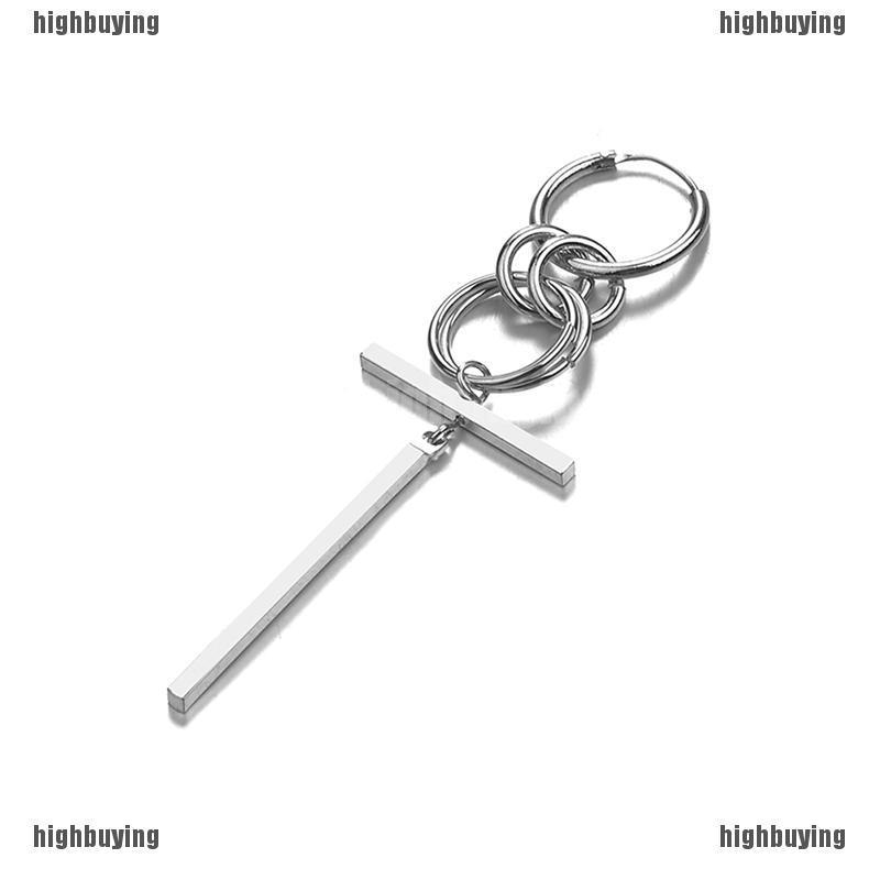 Bông Tai Bạc Dạng Tua Rua Phong Cách KPOP BTS V Bangtan Boys V