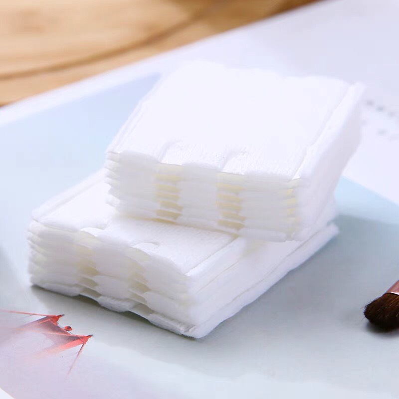 Bông Tẩy Trang 222 Miếng Cotton Pads Bông Tẩy Trang 3 Lớp Sợi Bông Tự Nhiên Mềm Mịn Thấm Hút Tốt An Toàn Cho Da