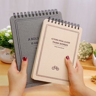 Vở ghi chép lò xo lật dọc tiện dụng