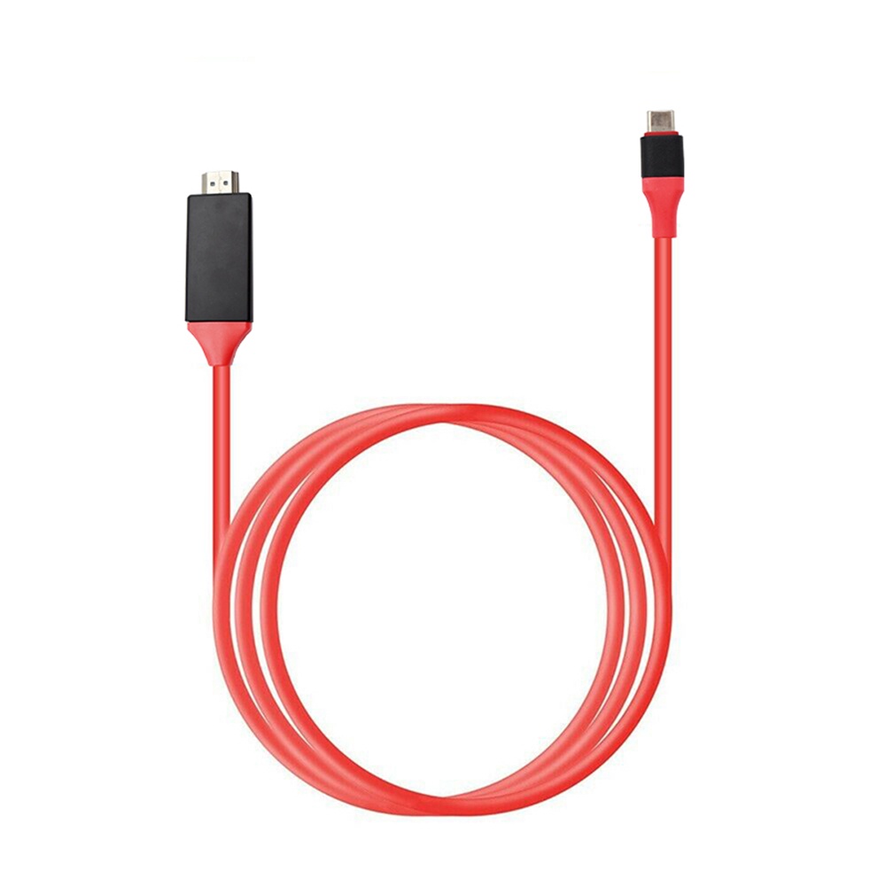 VIRWIR Cáp ChuyểN ĐổI 2M Sang HDMI 4K HDTV USB 1080P HD TV Cho Samsung Galaxy HUAWEI