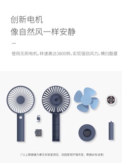Quạt Solove 2000 mAh