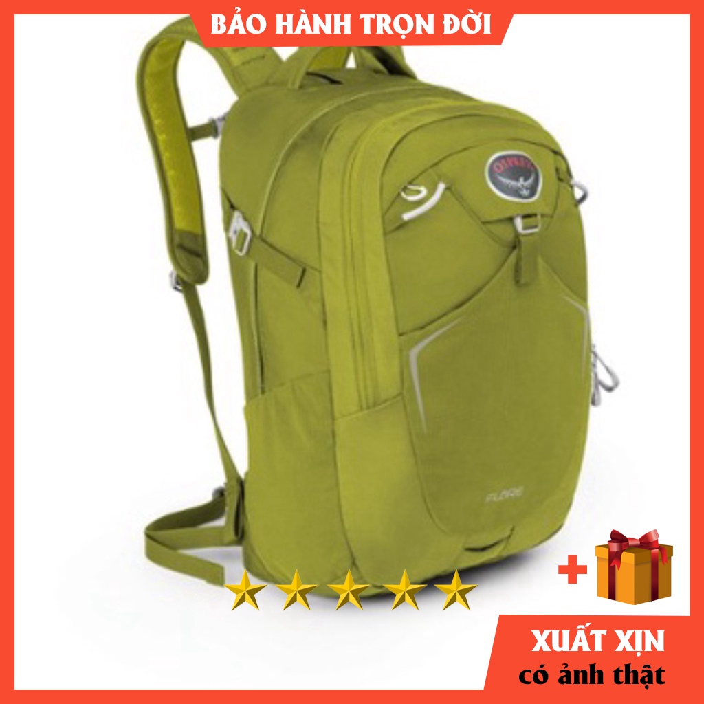 Balo laptop XỊN Balo Osprey Flare cao cấp ⚡️ [ HÀNG XUẤT DƯ ]  Màu đen duy nhất