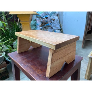 Ghế con - Ghế con bằng gỗ tự nhiên nguyên tấm - Ghế kê đồ - Ghế lùn - Ghế con gỗ- Ghế gỗ con - Ghế ngồi xổm