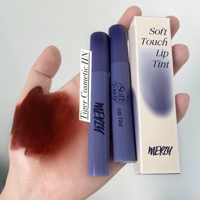 Kem Siêu Lì, Siêu Mịn Môi Merzy Soft Touch Lip Tint 3g