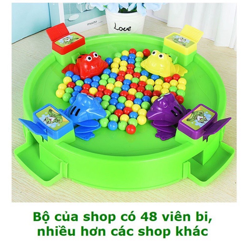 Đồ chơi ếch ăn kẹo cho cả gia đình 4 người chơi - Đồ chơi tương tác trẻ em 3 4 5 6 tuổi
