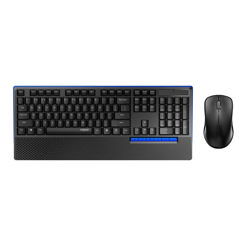 Bộ bàn phím và chuột không dây Pennefather 1800P3 USB với bàn phím không dây kê tay