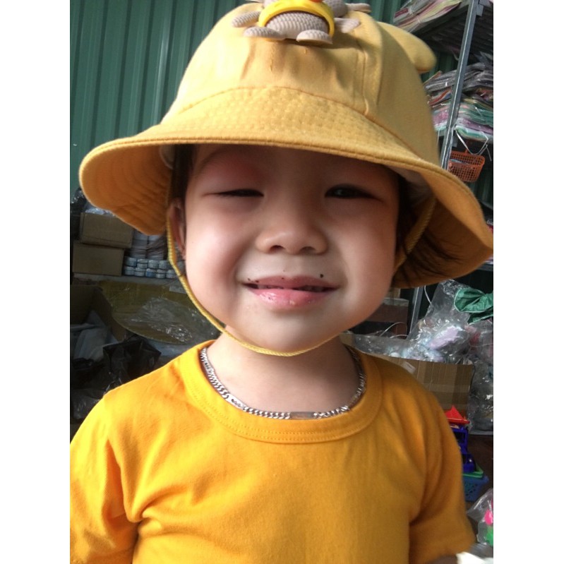 Mũ vành gấu cho bé (2-5 tuổi) - MVG01